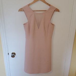 NWT RW&Co Size 4 Pink Stretch Lining Dress